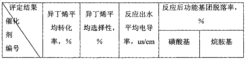 Multi-functional group resin catalyst and preparation method thereof