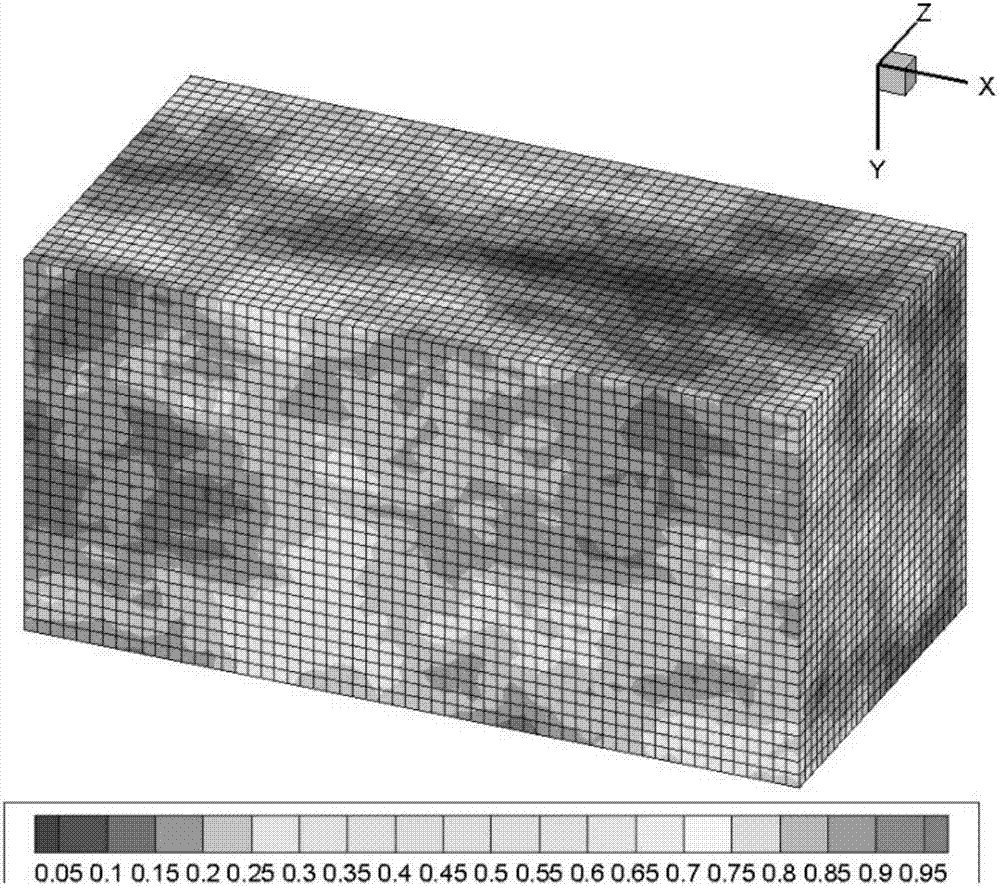 Full three-dimensional simulation method for acidification flow experiment