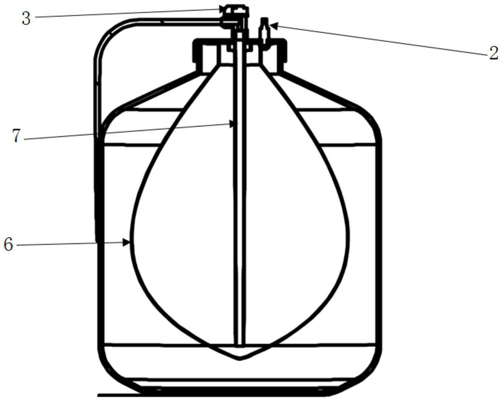 Pressure glue supply system of cigarette making machine