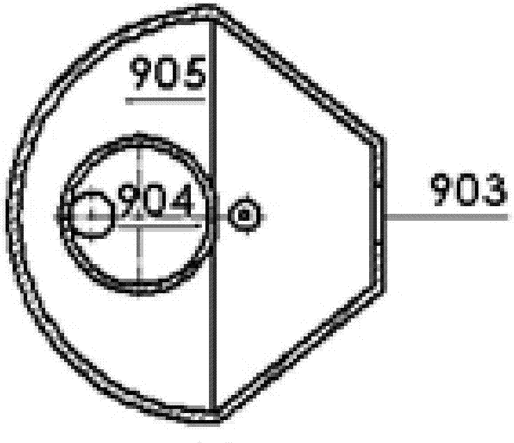 Device for recycling waste heat of engine exhaust pipe so as to improve comprehensive oil consumption utilization rate of engine