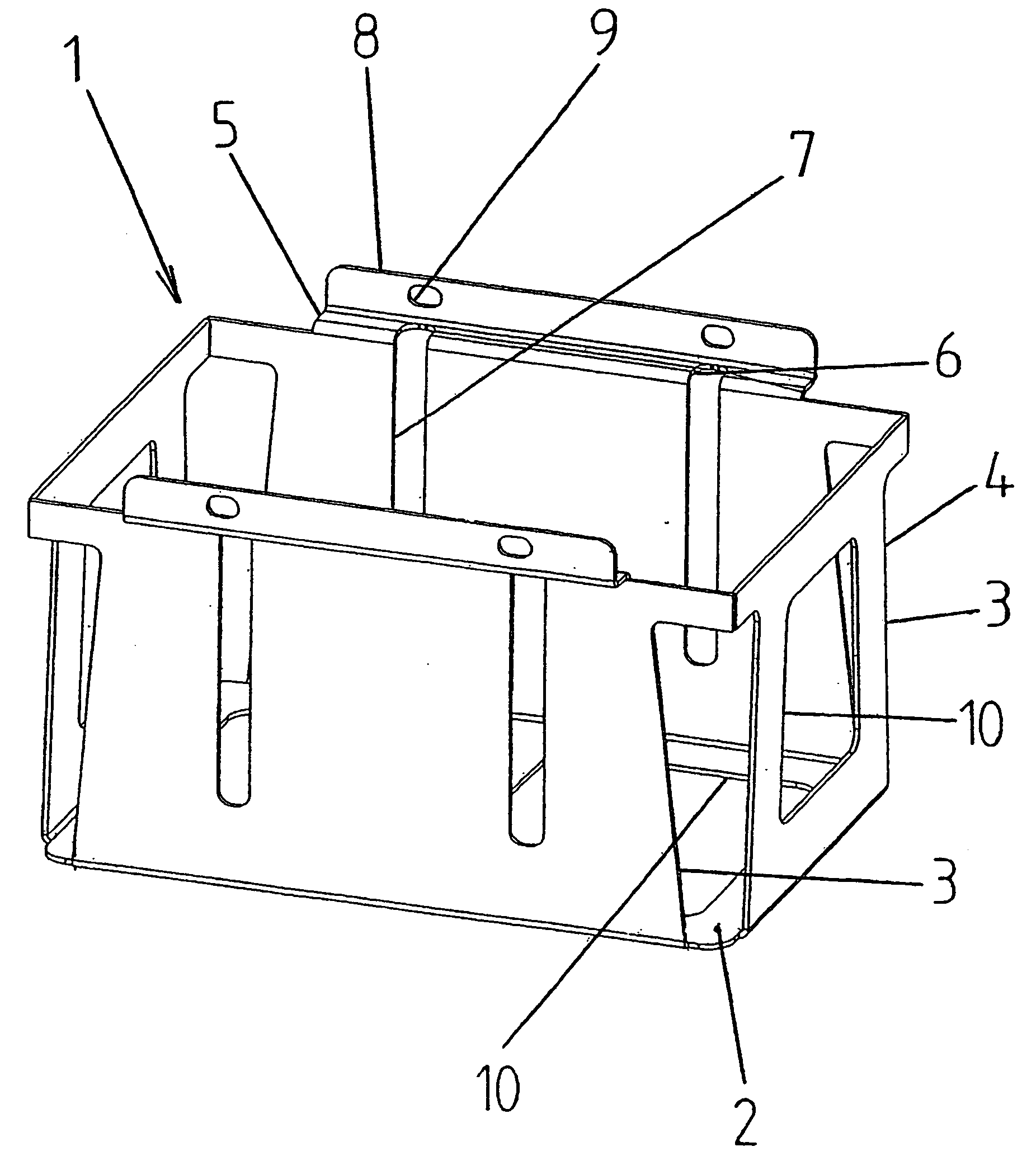 Centrifuge and a support for use in a centrifuge