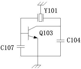 High-stability crystal oscillator circuit and implementation method