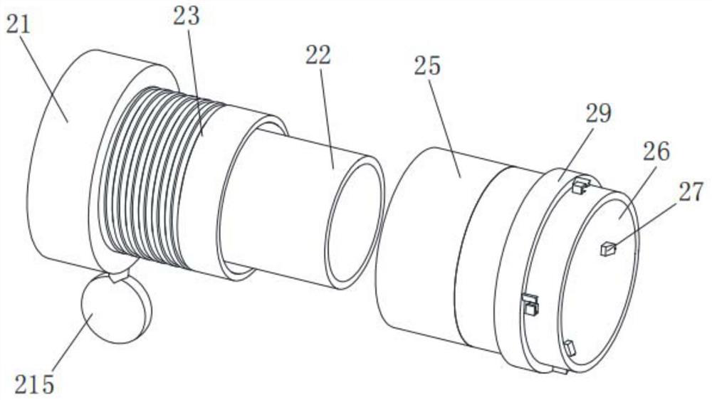 Stainless steel corrugated connecting pipe of air conditioner