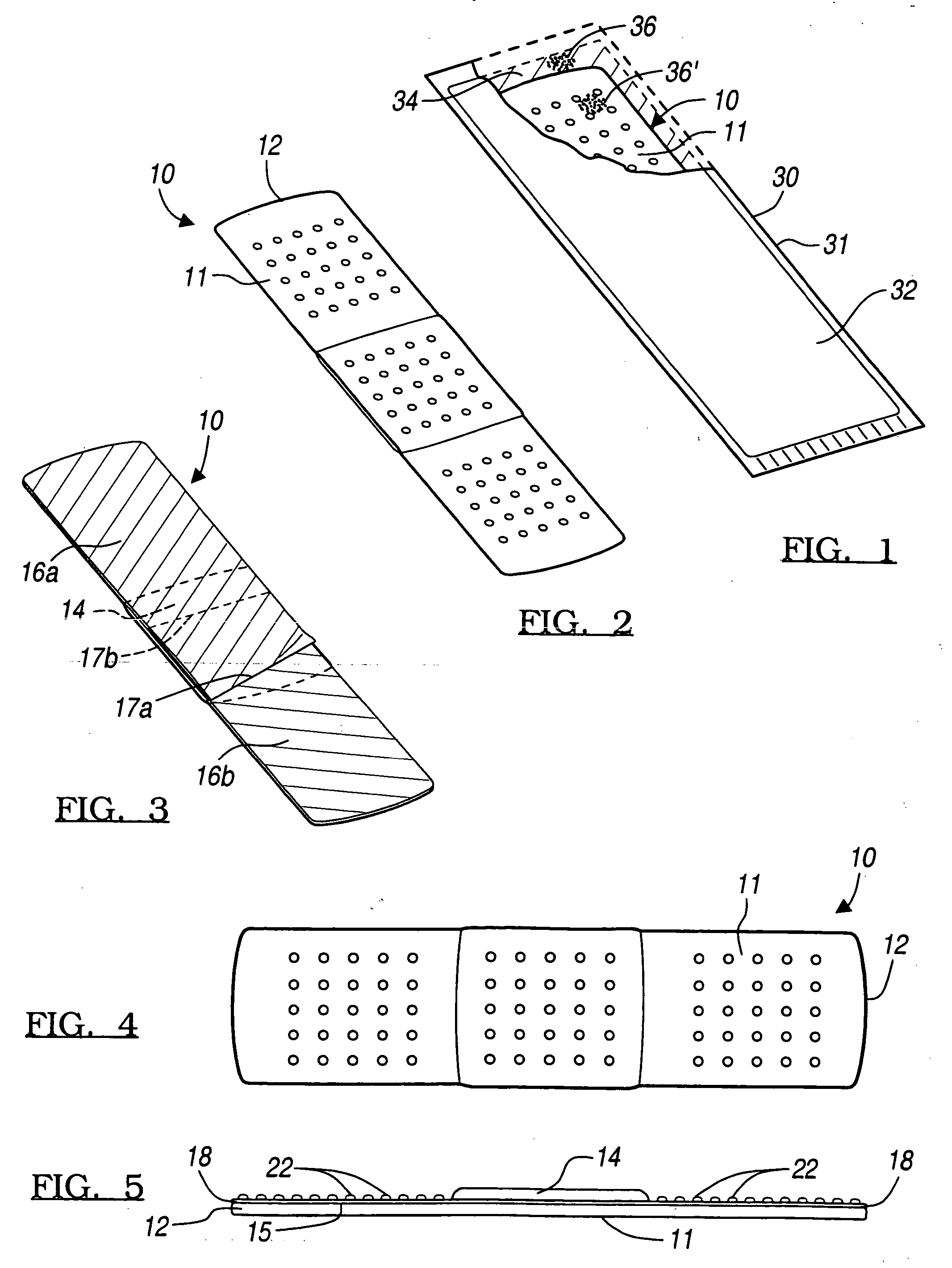 Scented adhesive bandage