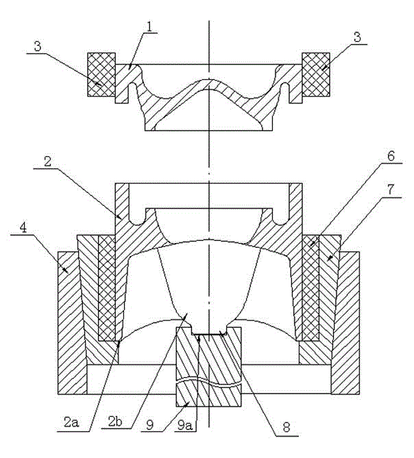 Clamping and positioning method for friction welding of steel piston