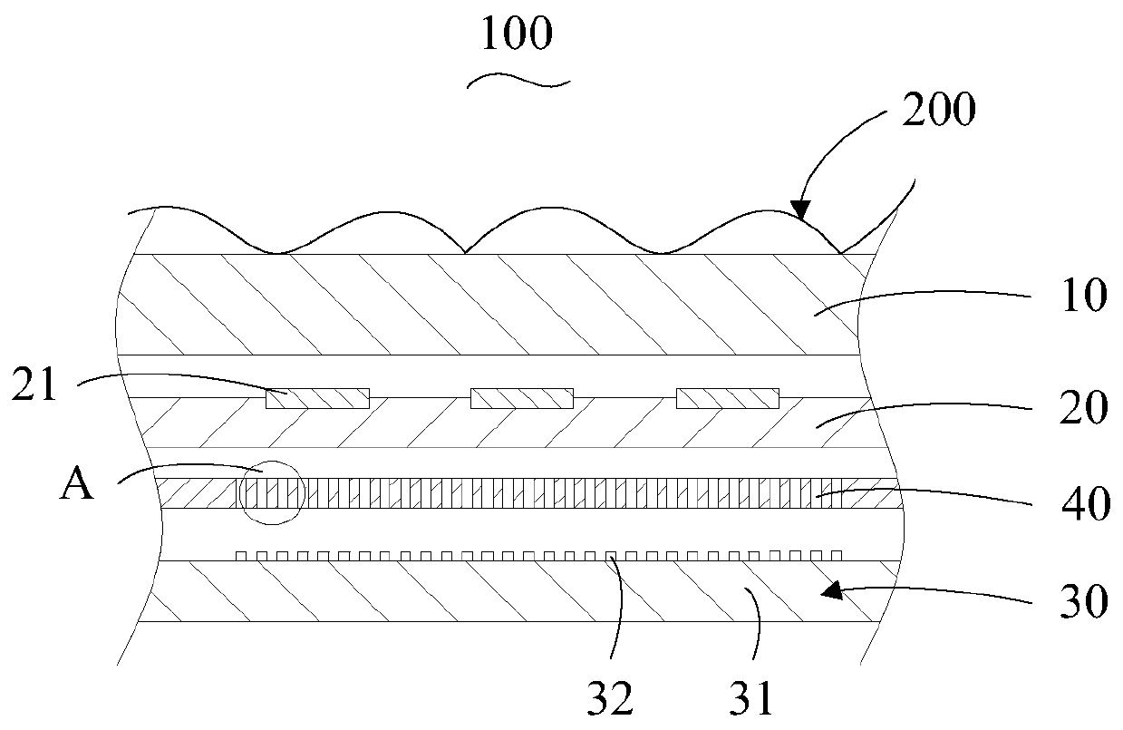 A kind of optical fingerprint component and mobile terminal