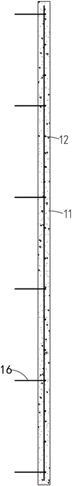 Externally-mounted prefabricated sandwich type thermal-insulation concrete wallboard and assembling system and construction method thereof