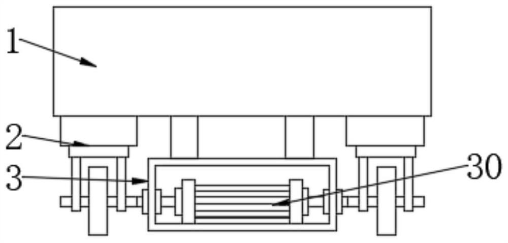 Excrement collecting and treating device for farm and using method