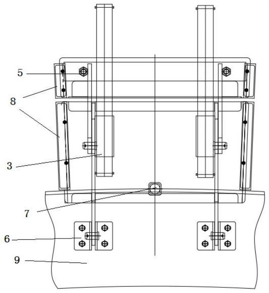 Combined plugging device for tunnel lining