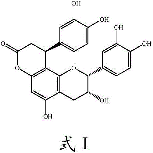 Preparation method and application of cinchonain Ib