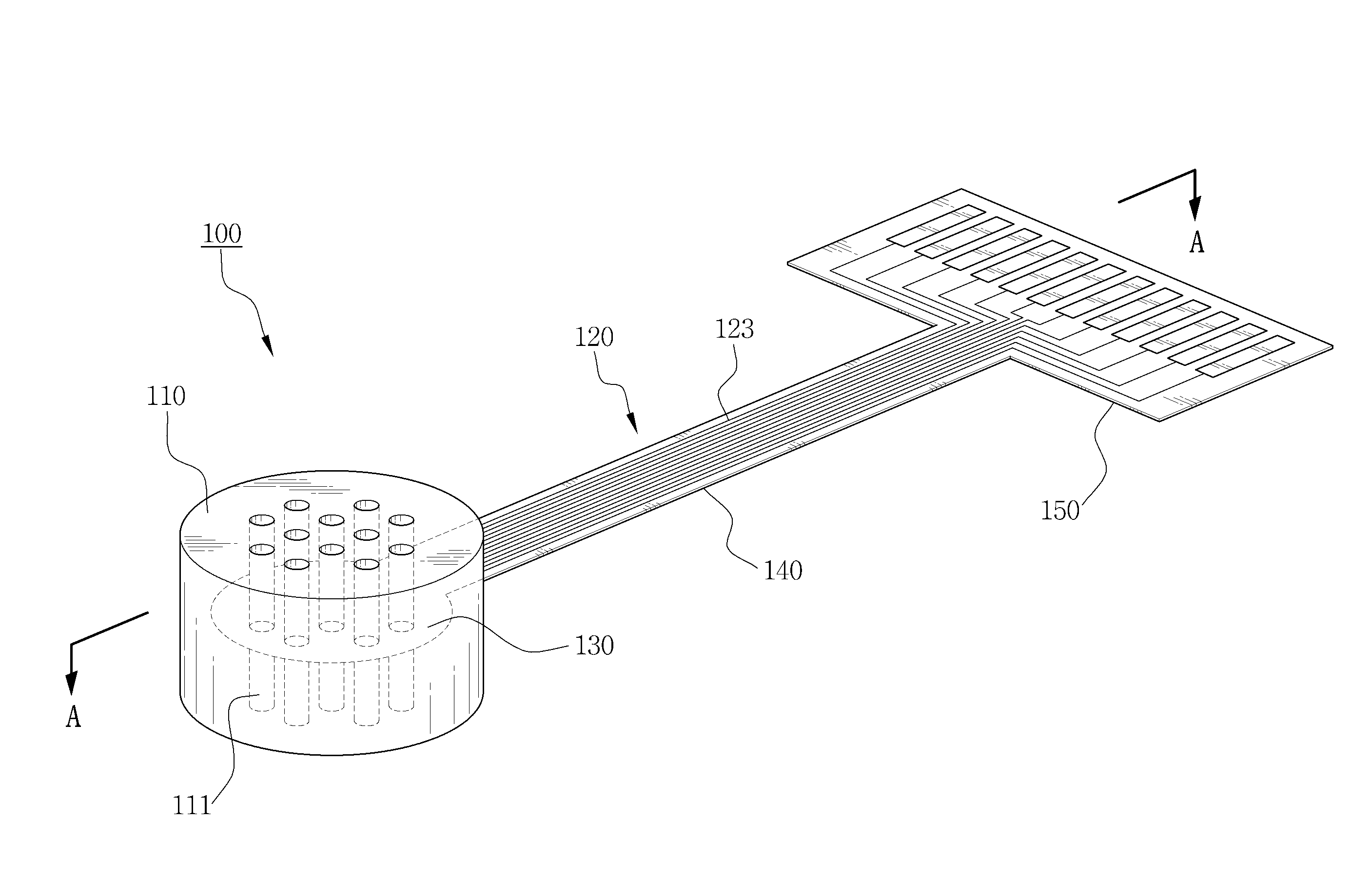 Neural tube for recovering function of injured nerve