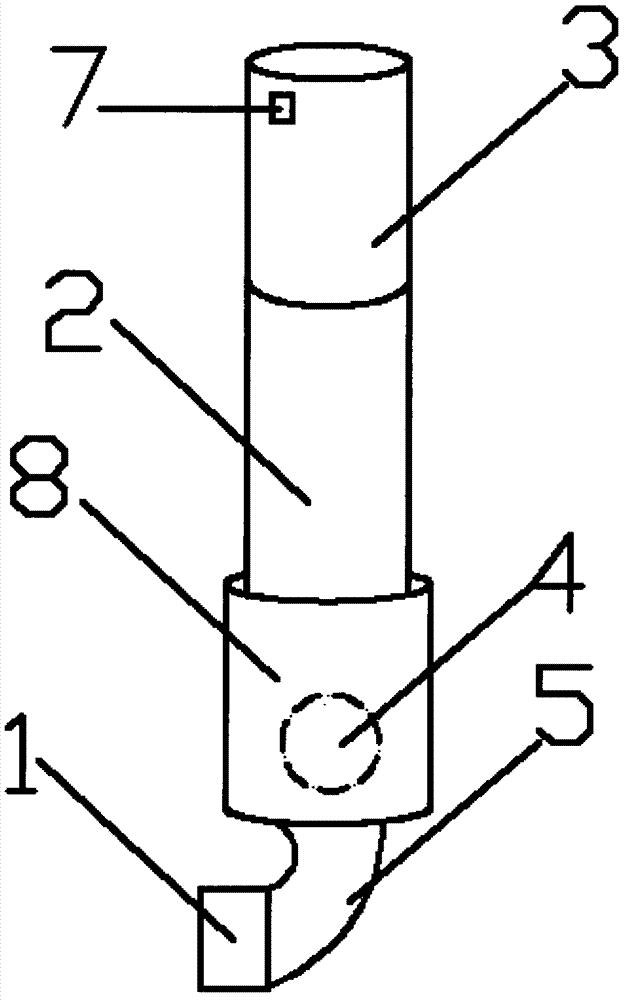 Suction nozzle of industrial dust collector