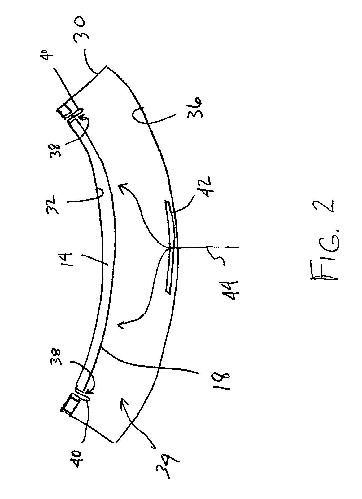 Contoured capacitive touch control panel