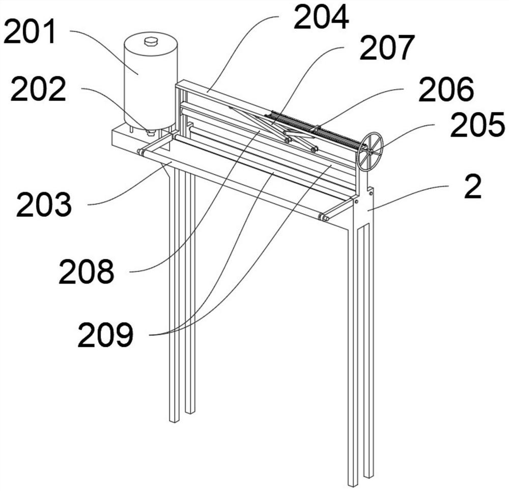 Ironing device for textile fabric production and processing