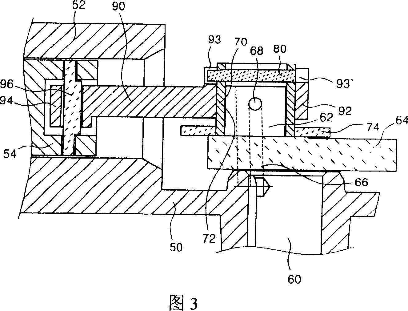 Locking device for dual capacity compressor