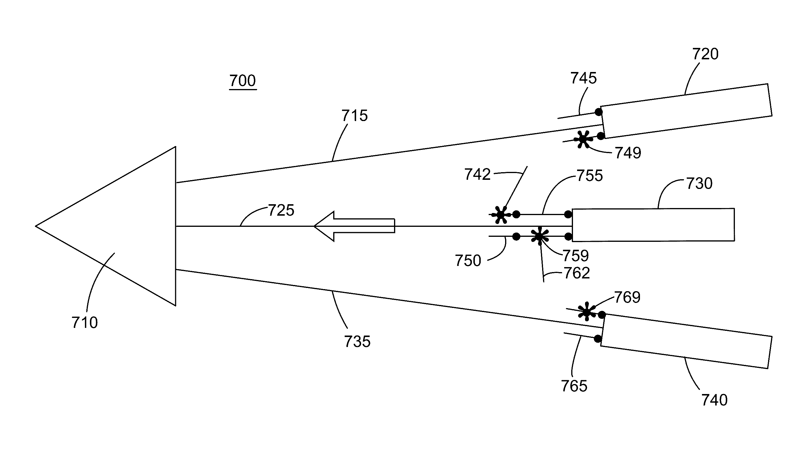 Collar system and method for recovering a tow member in a marine survey system