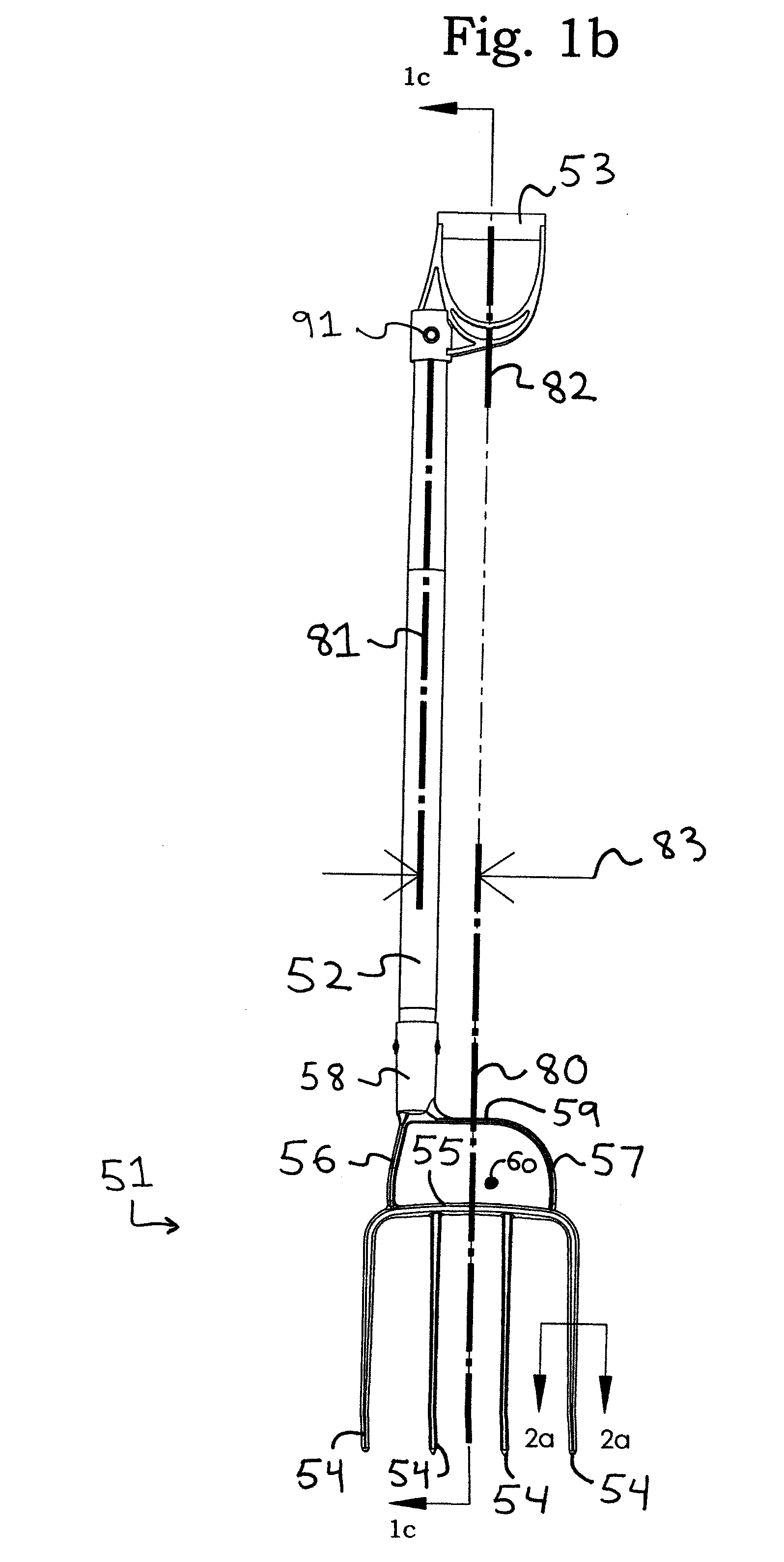 Digging and Tilling Implements with Knee Clearance