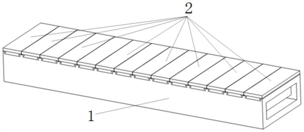 Flat plate type target plate for ultrahigh thermal load component of fusion device and processing method of flat plate type target plate