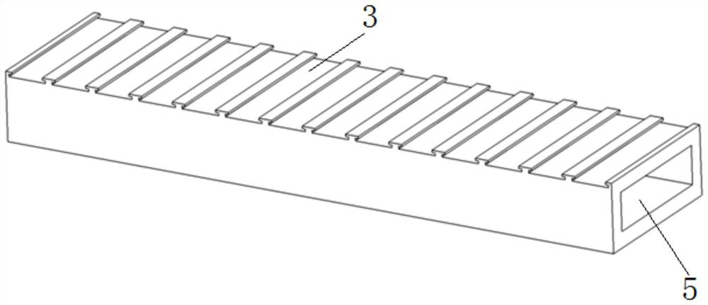 Flat plate type target plate for ultrahigh thermal load component of fusion device and processing method of flat plate type target plate