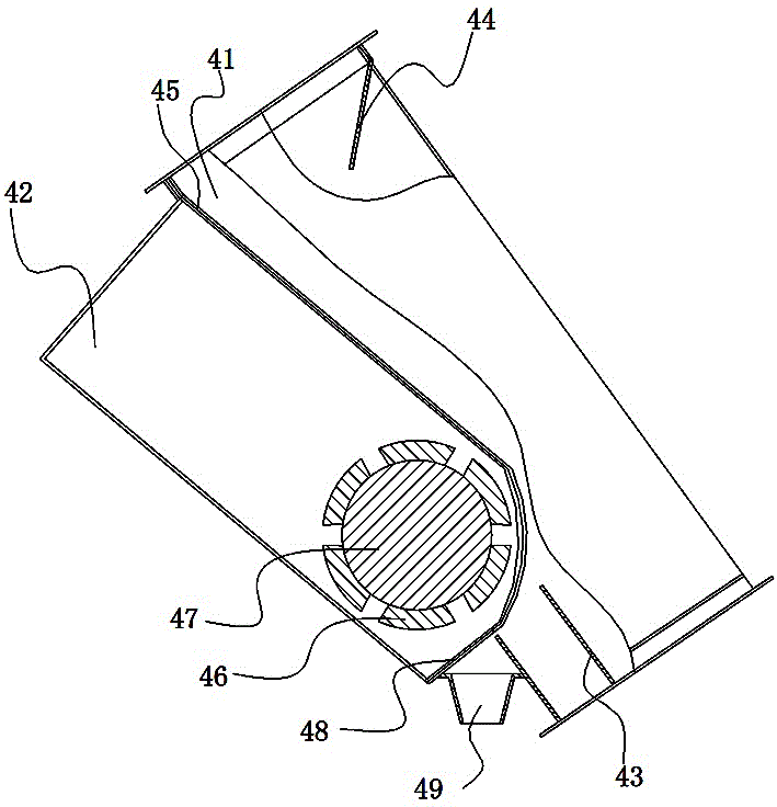 Intermittent feeding device for powder packing