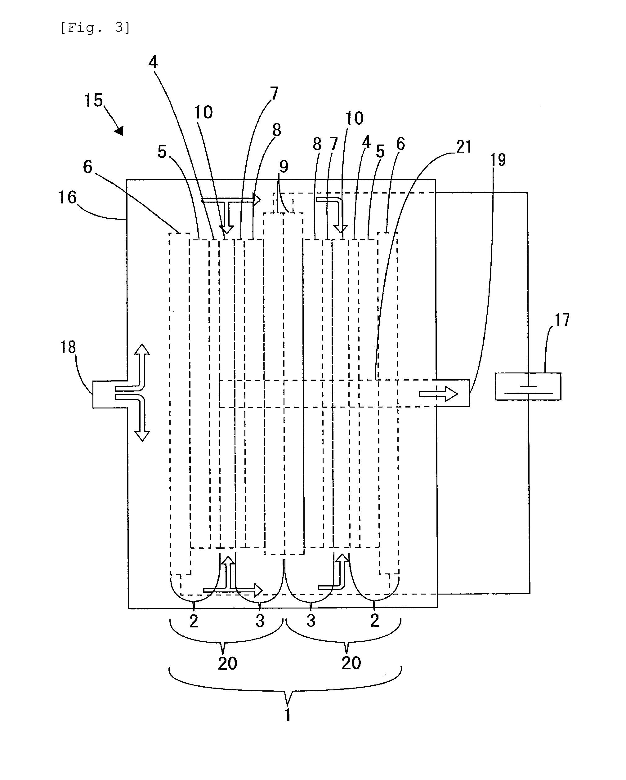 Electrode, method for producing same, and flow-through capacitor including same