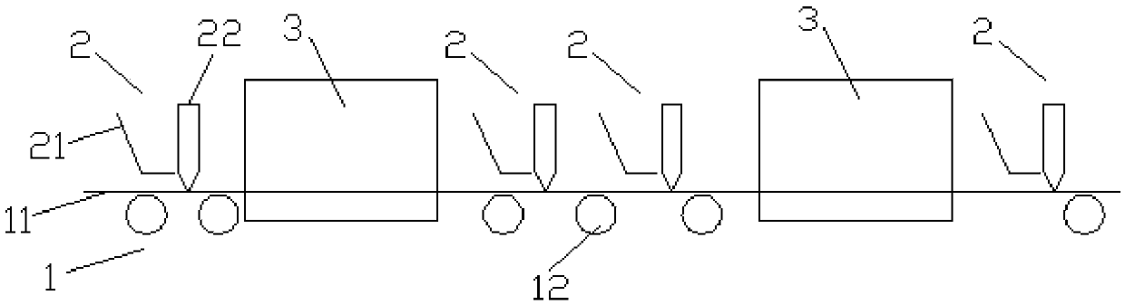 A fabric flame retardant coating coating process