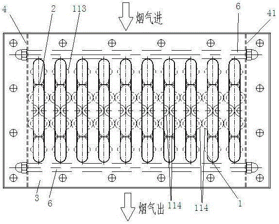 Plate air preheater with fully-glass-lined channel