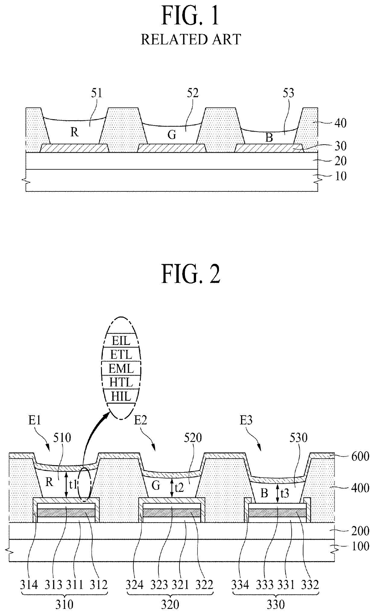 Electroluminescence display device