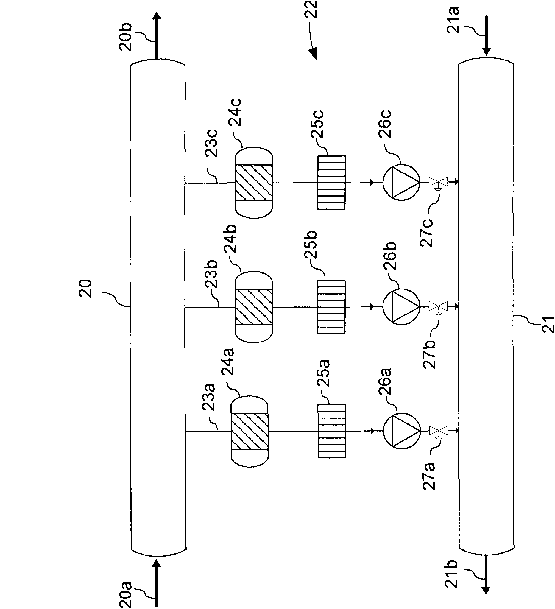 Large two-stroke diesel engine with exhaust gas recirculation control system