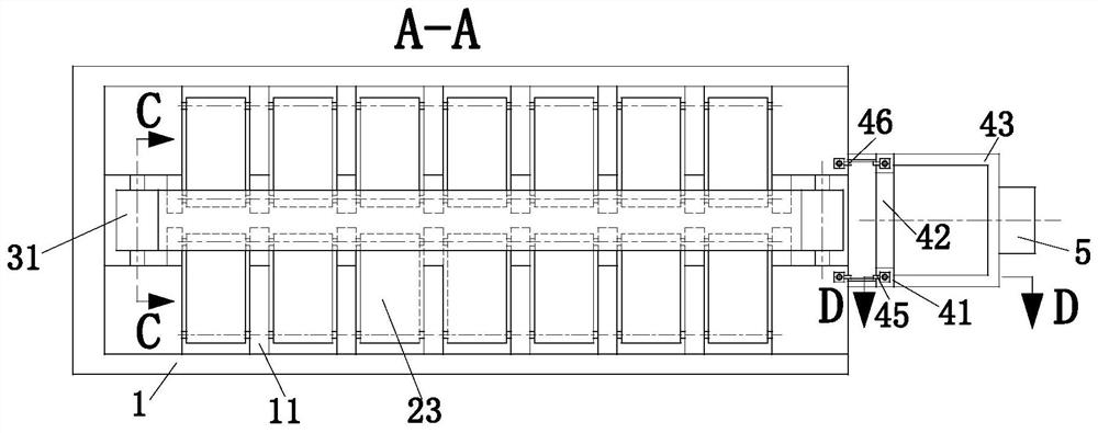 A large-capacity express cabinet with automatic pick-up function