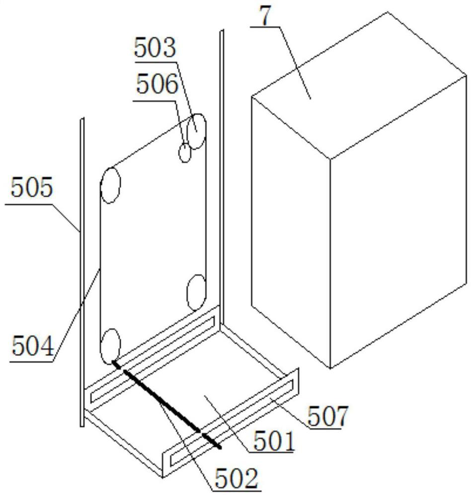 Dry garbage collection system and method with compressing and packaging functions