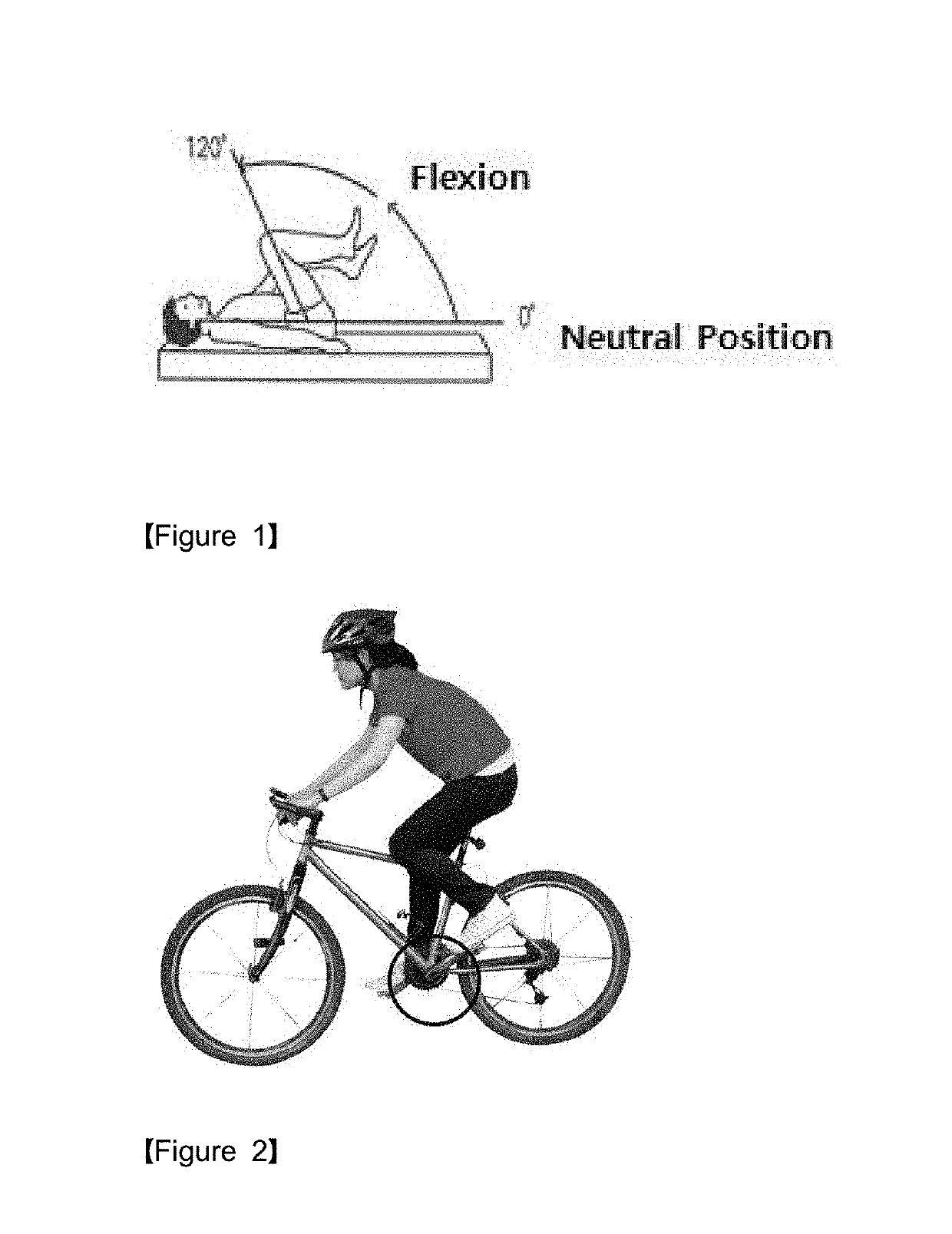 Exercise method and exercise device for exercising upper leg portions and hips while protecting knee and ankle joints