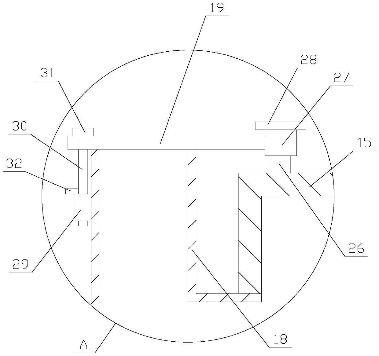 Down-the-hole drill with cooling function and for mining exploration