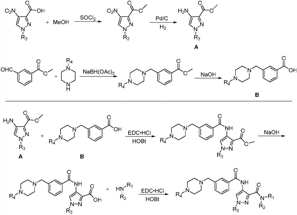 Pyrazolecarboxamide derivatives and application thereof