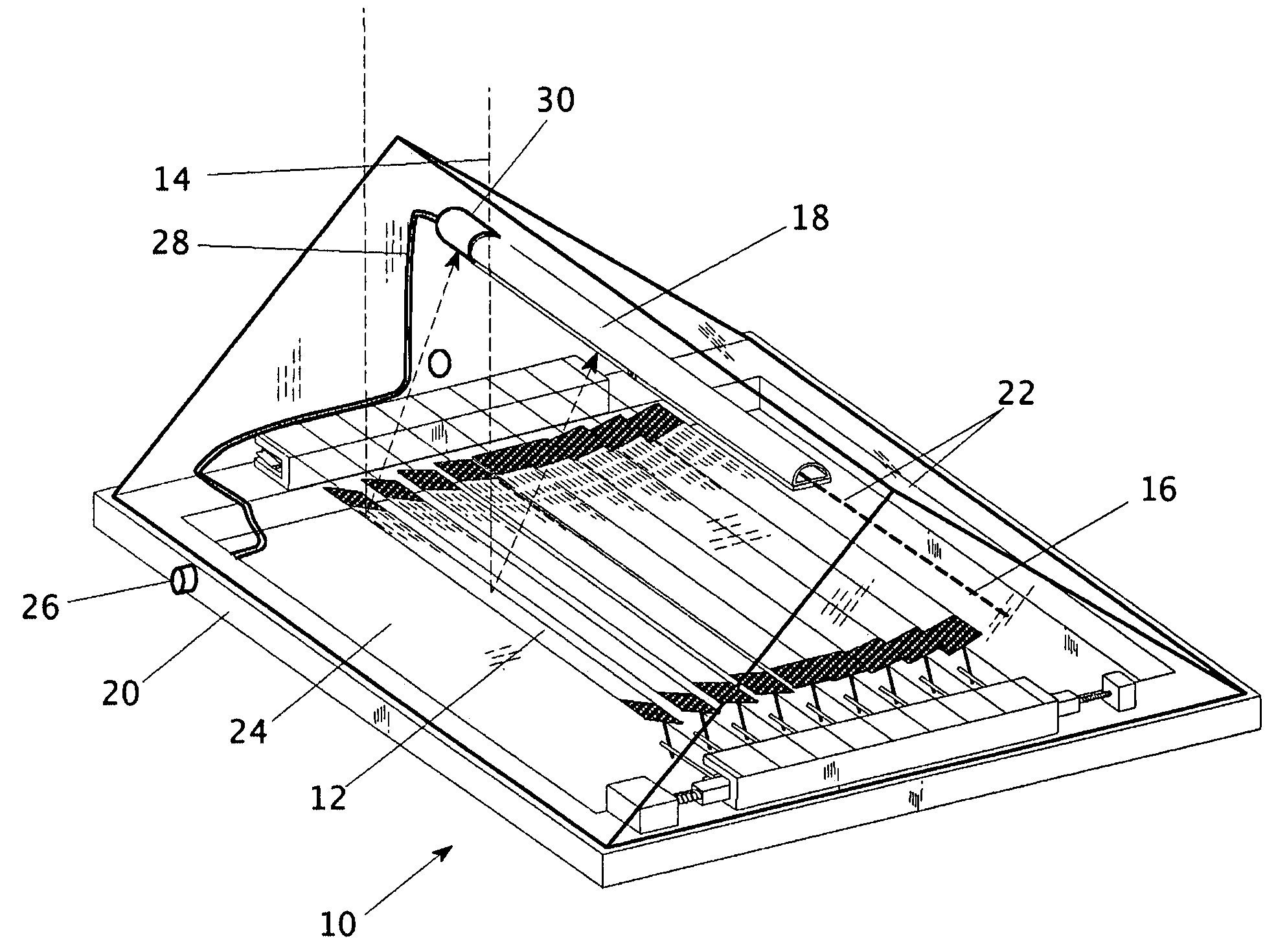 Solar water vapor ejector