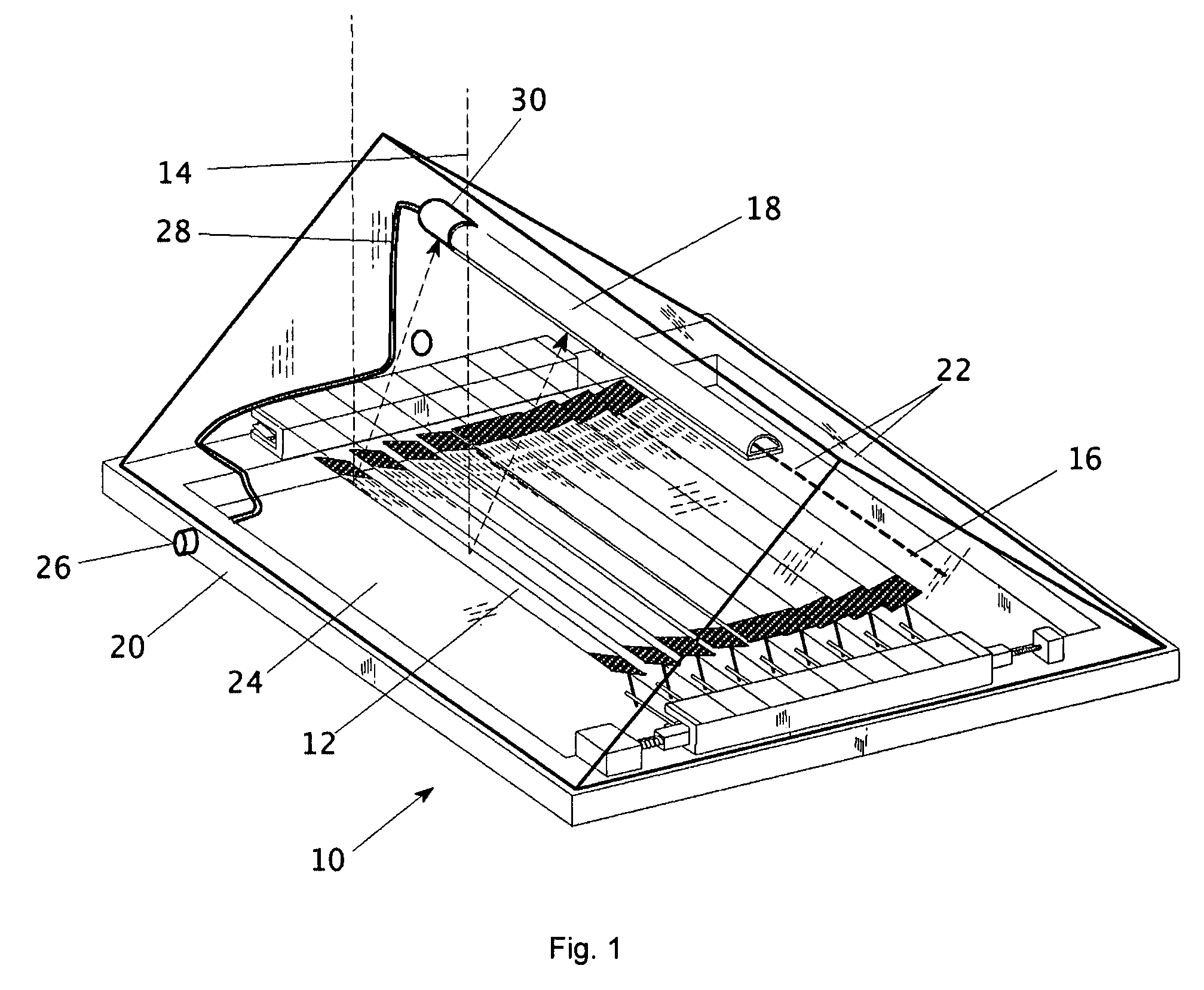 Solar water vapor ejector