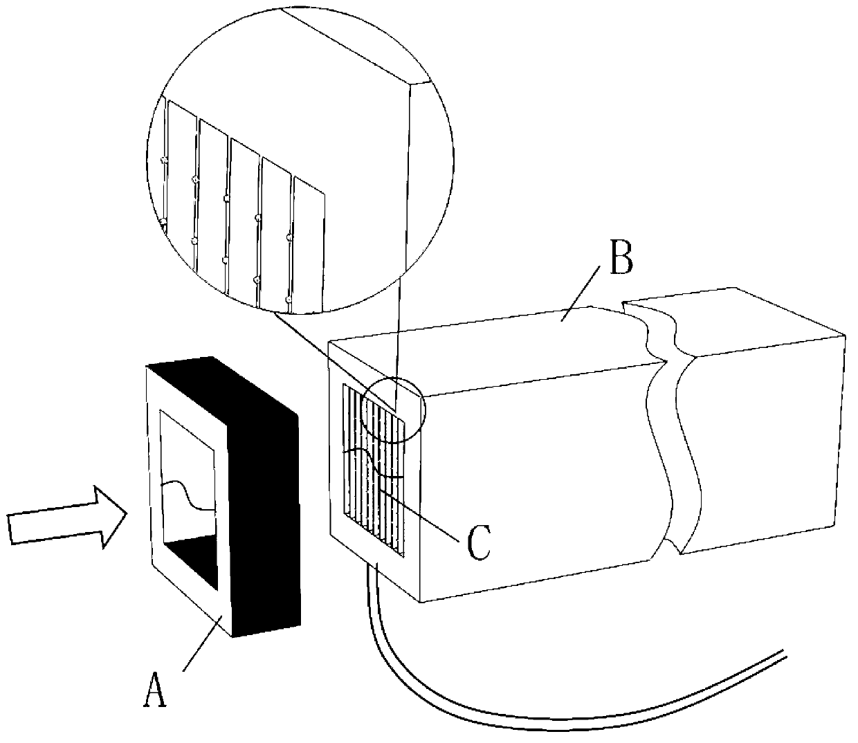 Two-phase flow tomography system based on array-type monopole conducting probe