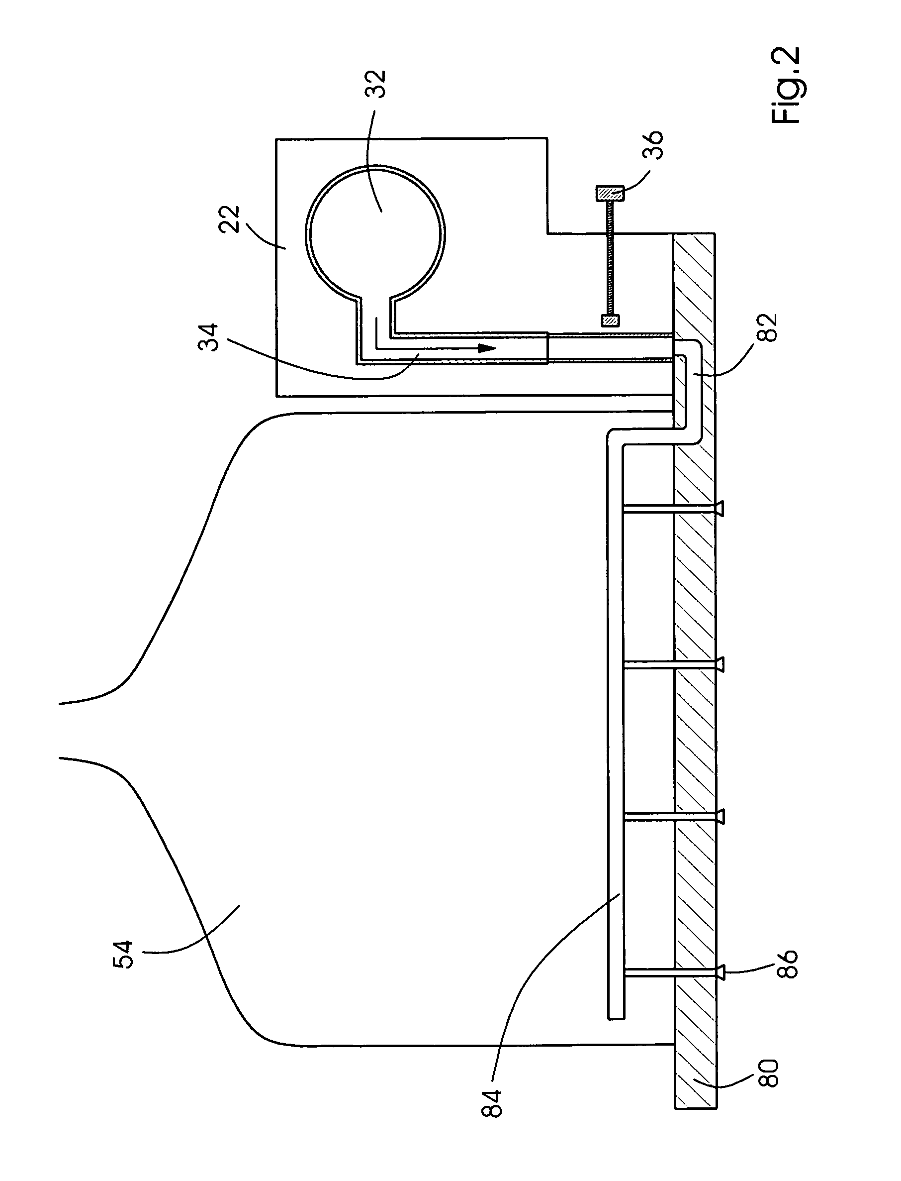 Ink jet device with individual shut-off