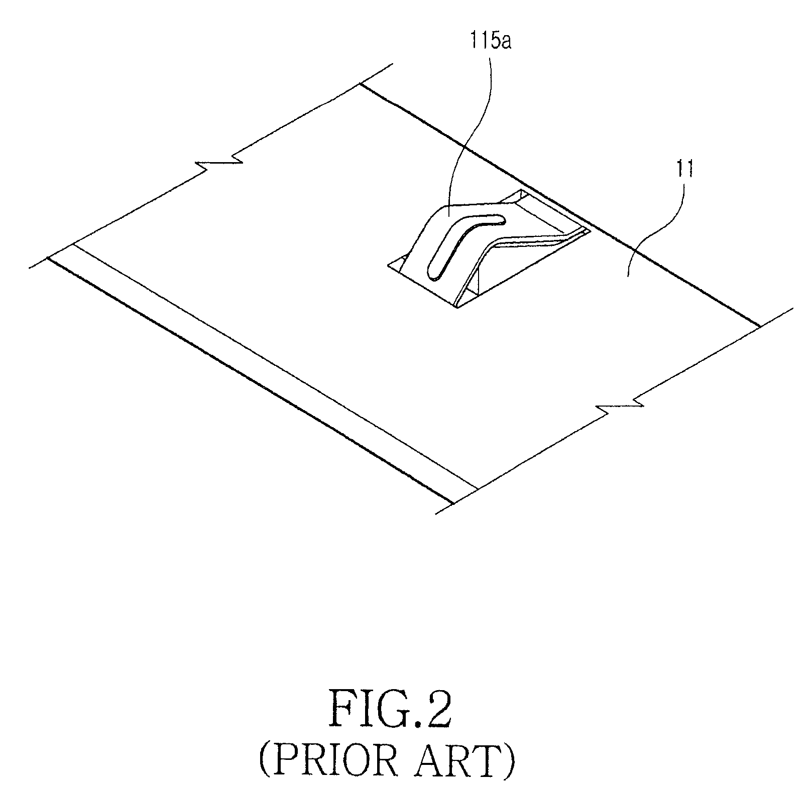 Contact terminal for electronic device