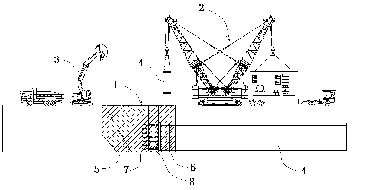 Method for making underground box culverts through open type shield tunneling machine