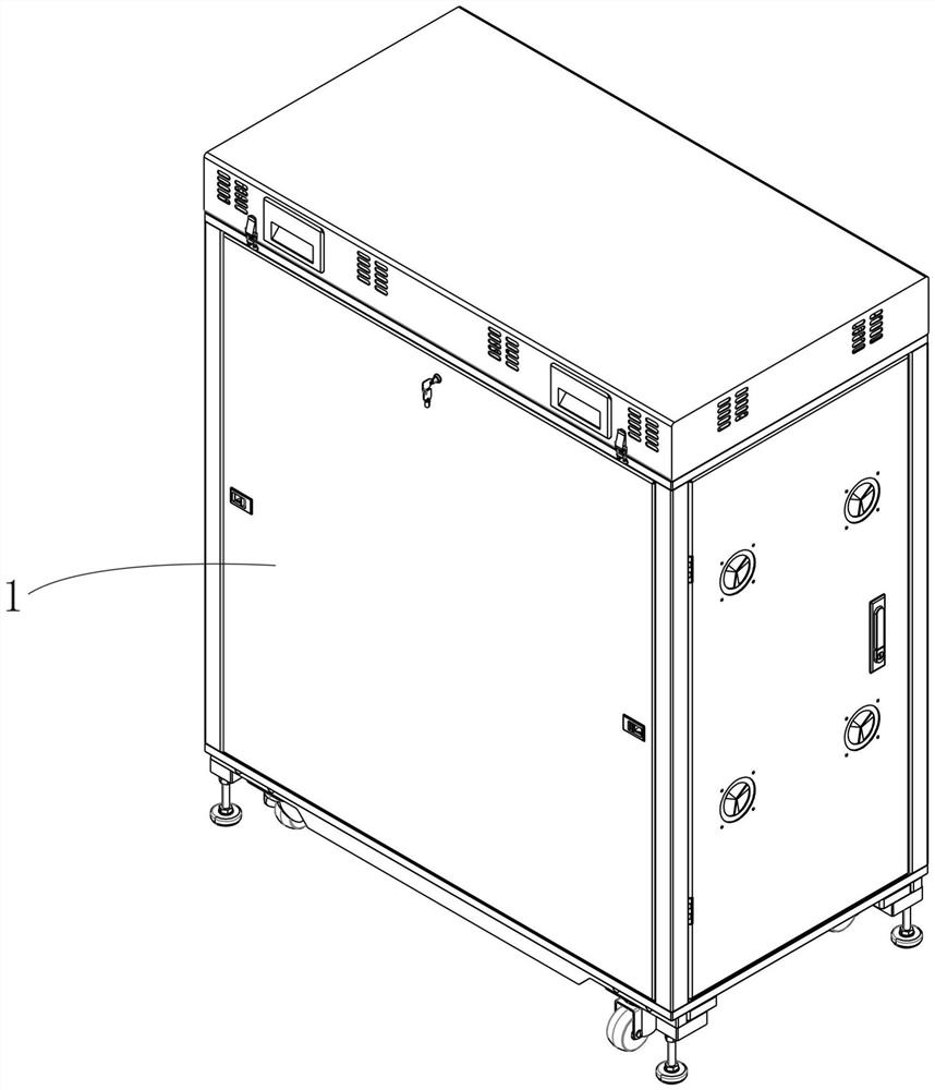 Box type CD-ROM automatic storage device