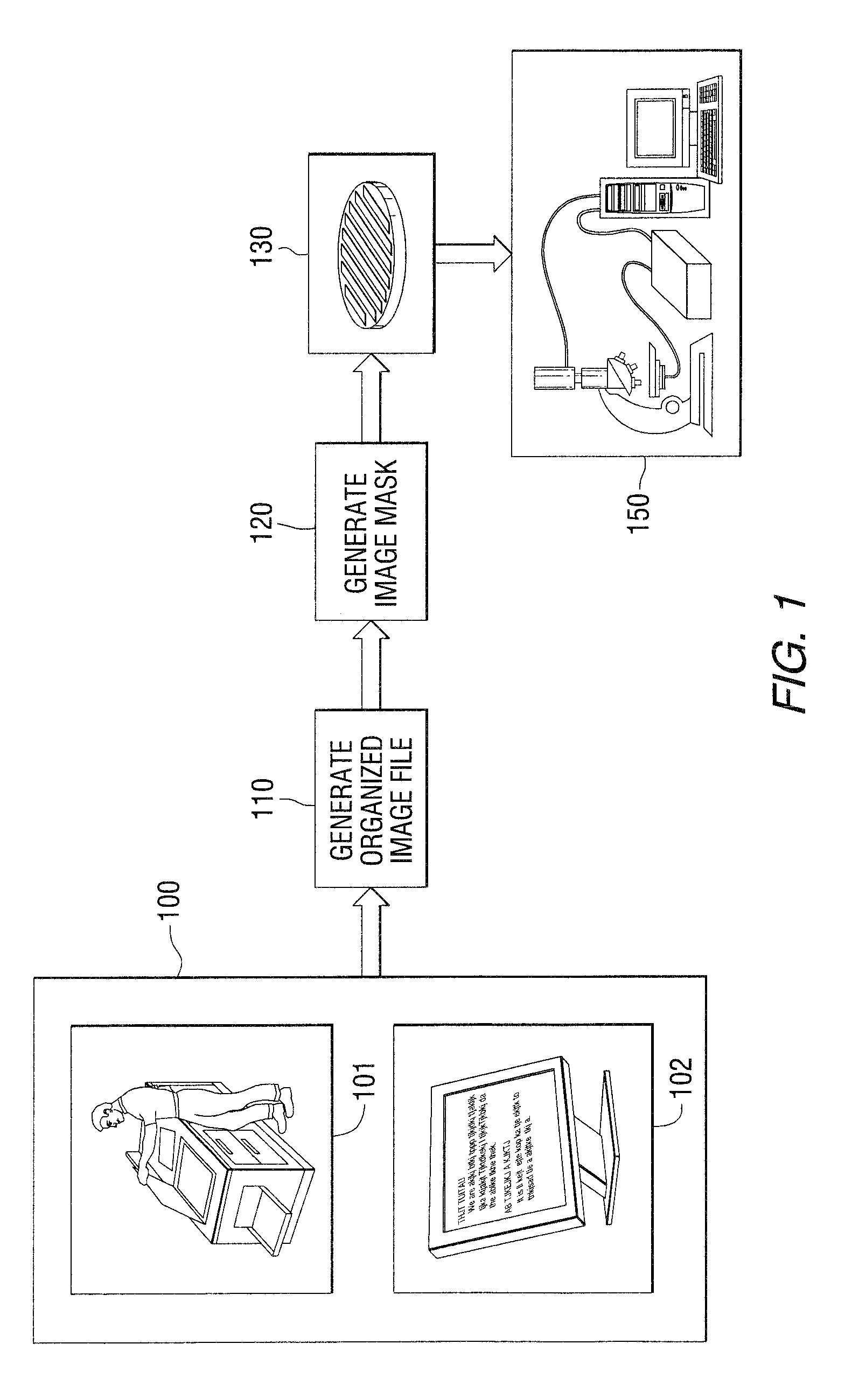 Wafer-scale image archiving and receiving system