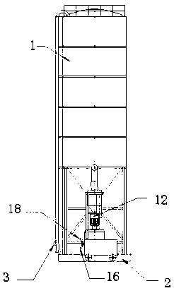 Ground slurry mixing system and method for TBM tunnel duct piece back grouting