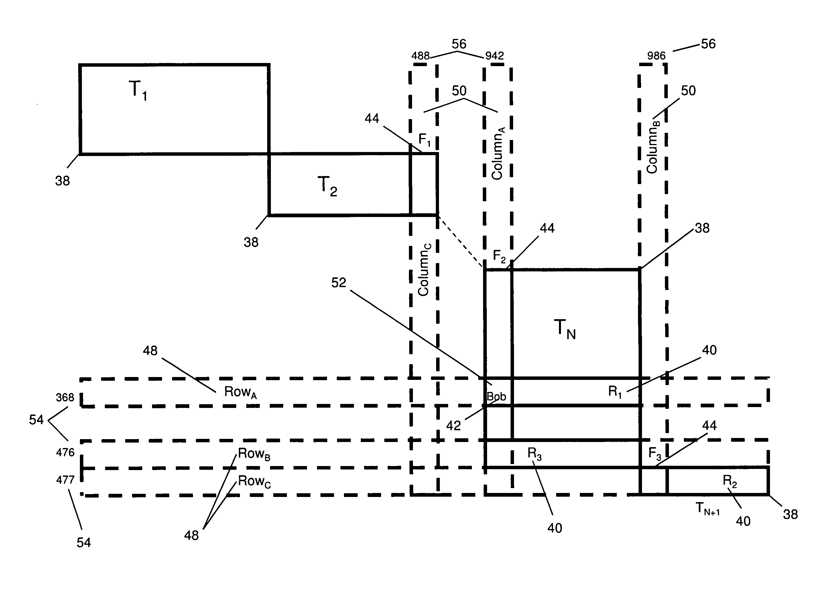 Two-dimensional data storage system