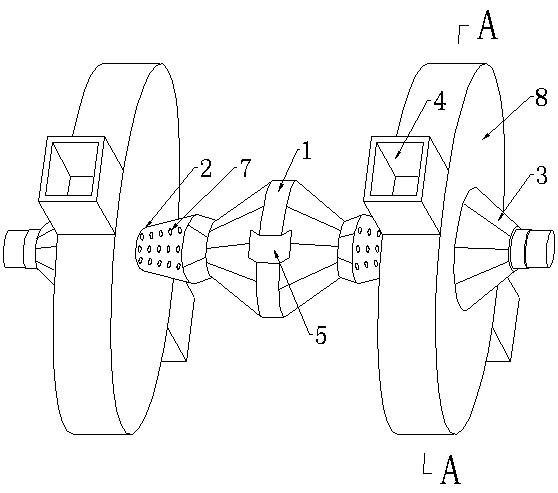 Vortex plate type rotor filter