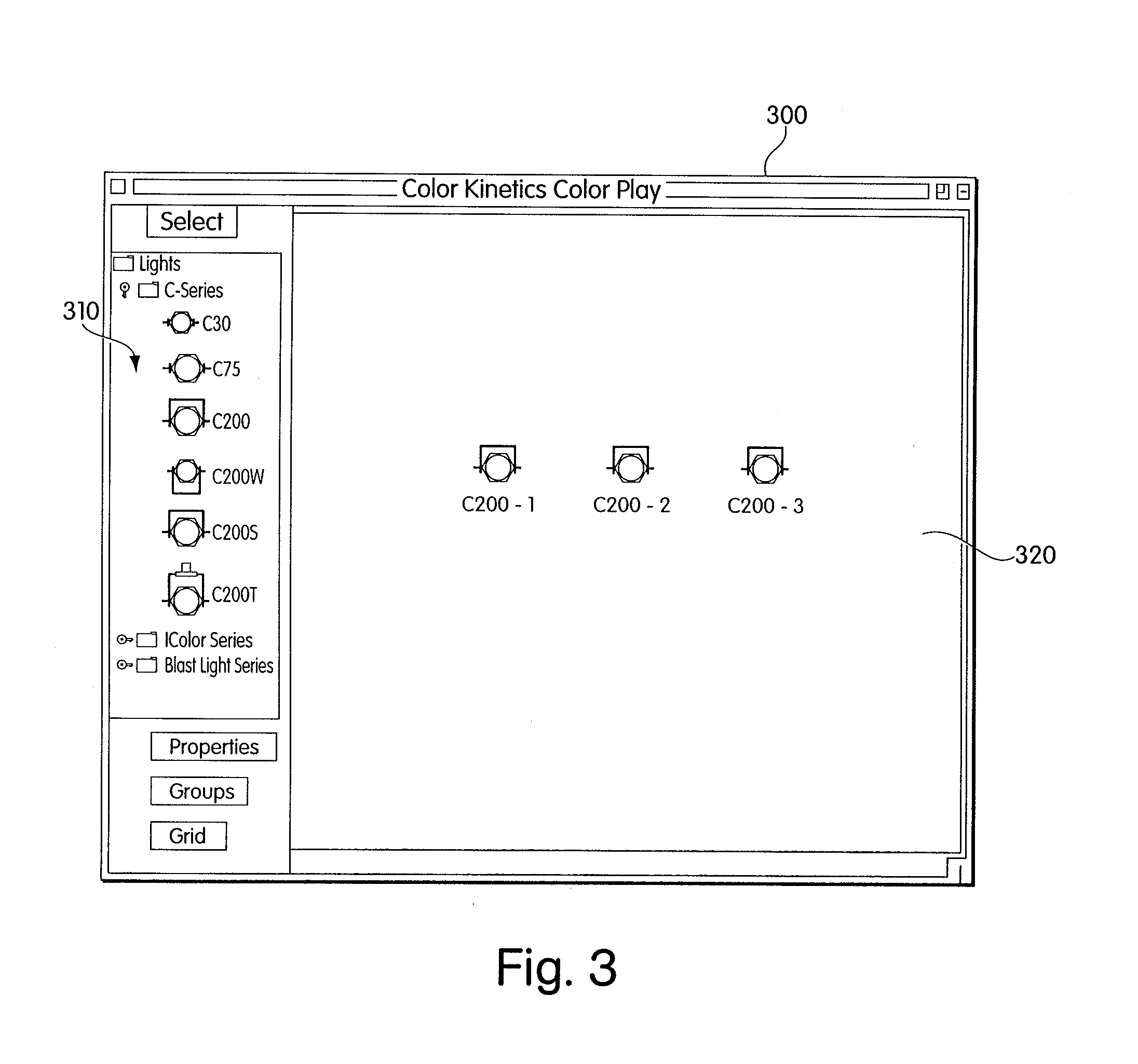 Method and apparatus for controlling a lighting system in response to an audio input