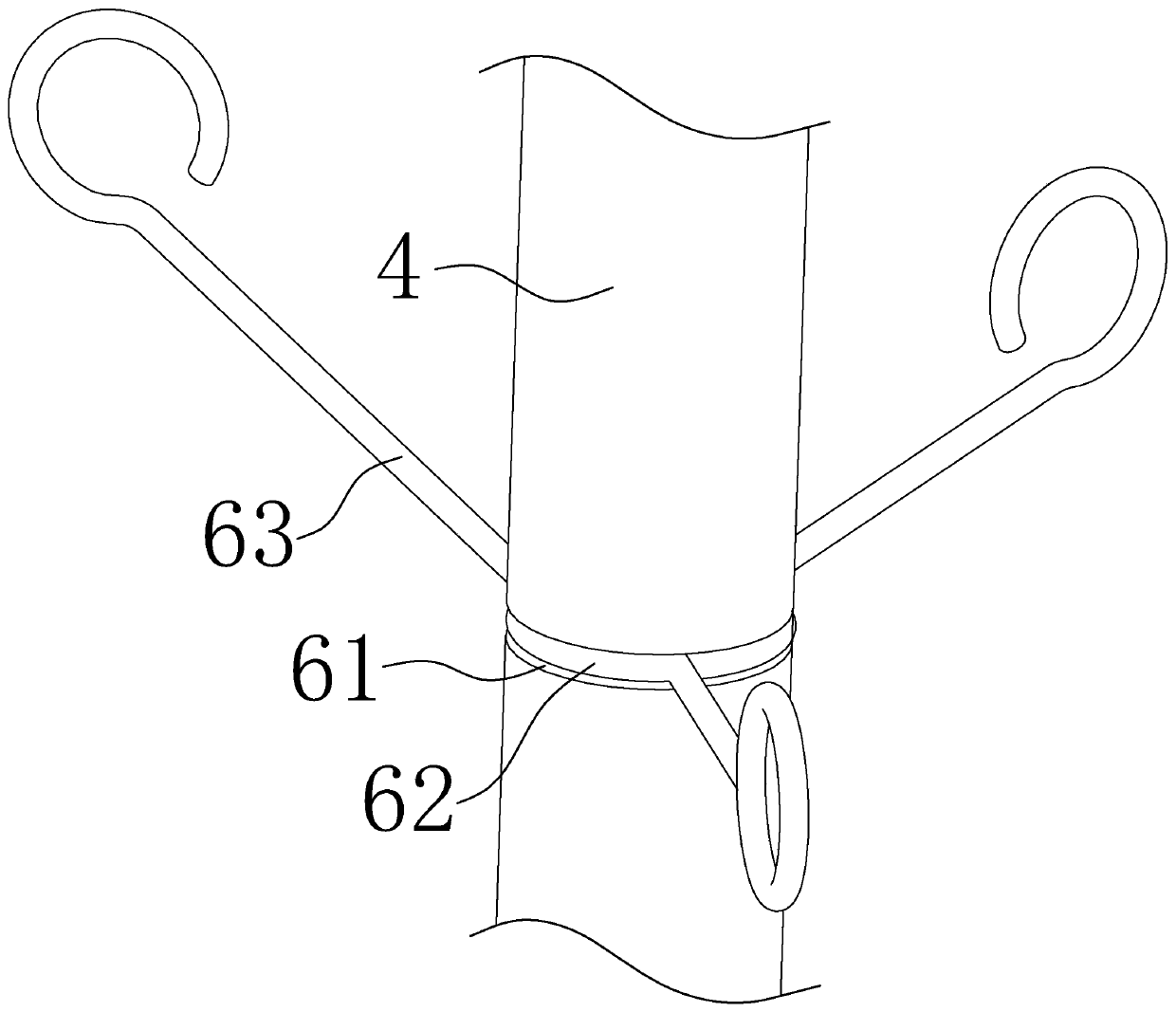 Flexible led filament lamp