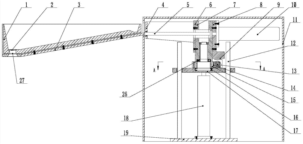 Pouring machine and pouring method for liquid die forging