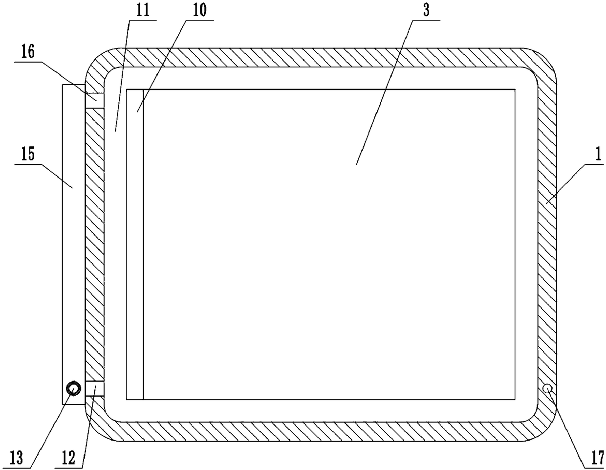 Special-shaped display screen and backlight plate thereof