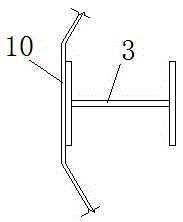 A truss-type steel transverse diaphragm of a corrugated steel web cable-stayed bridge